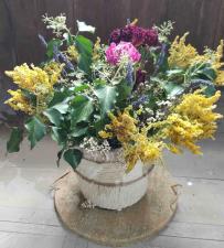 Květinová výzdoba Zámku Stvolínky